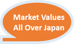 Market Values All Over Japan
