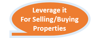 Leverage it For Selling/Buying Properties