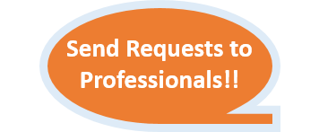Send Requests to Professionals!!